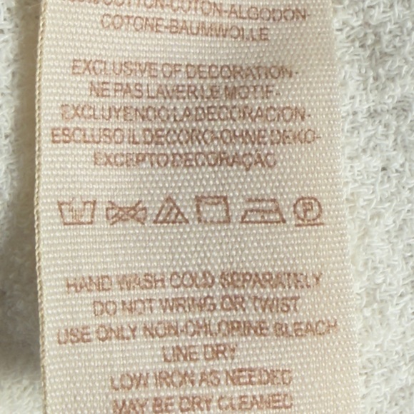 Free People Bohemian Embroidered Cotton Tunic Top XS - Picture 8 of 8